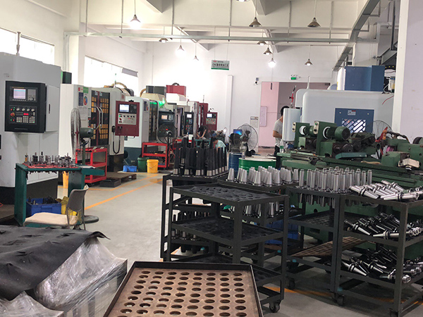 CNC数控铣加工区