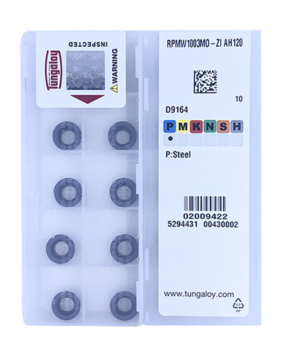 圆铣刀片RPMW1003 AH120