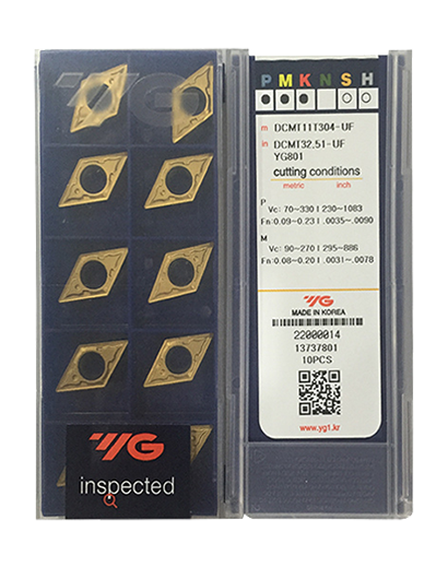 数控车刀片DCMT11T304-UF YG801