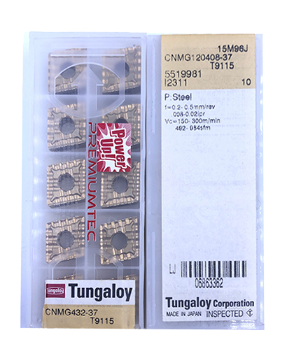 数控车刀片CNMG120408-37 T9115